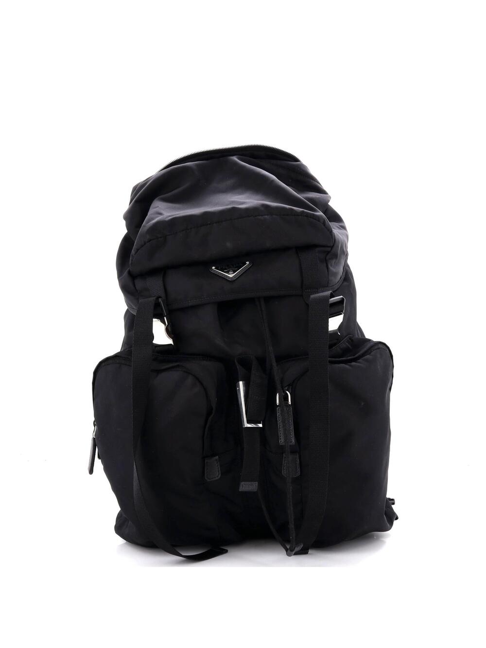 Prada Double Pocket Rucksack Backpack #342621P15B